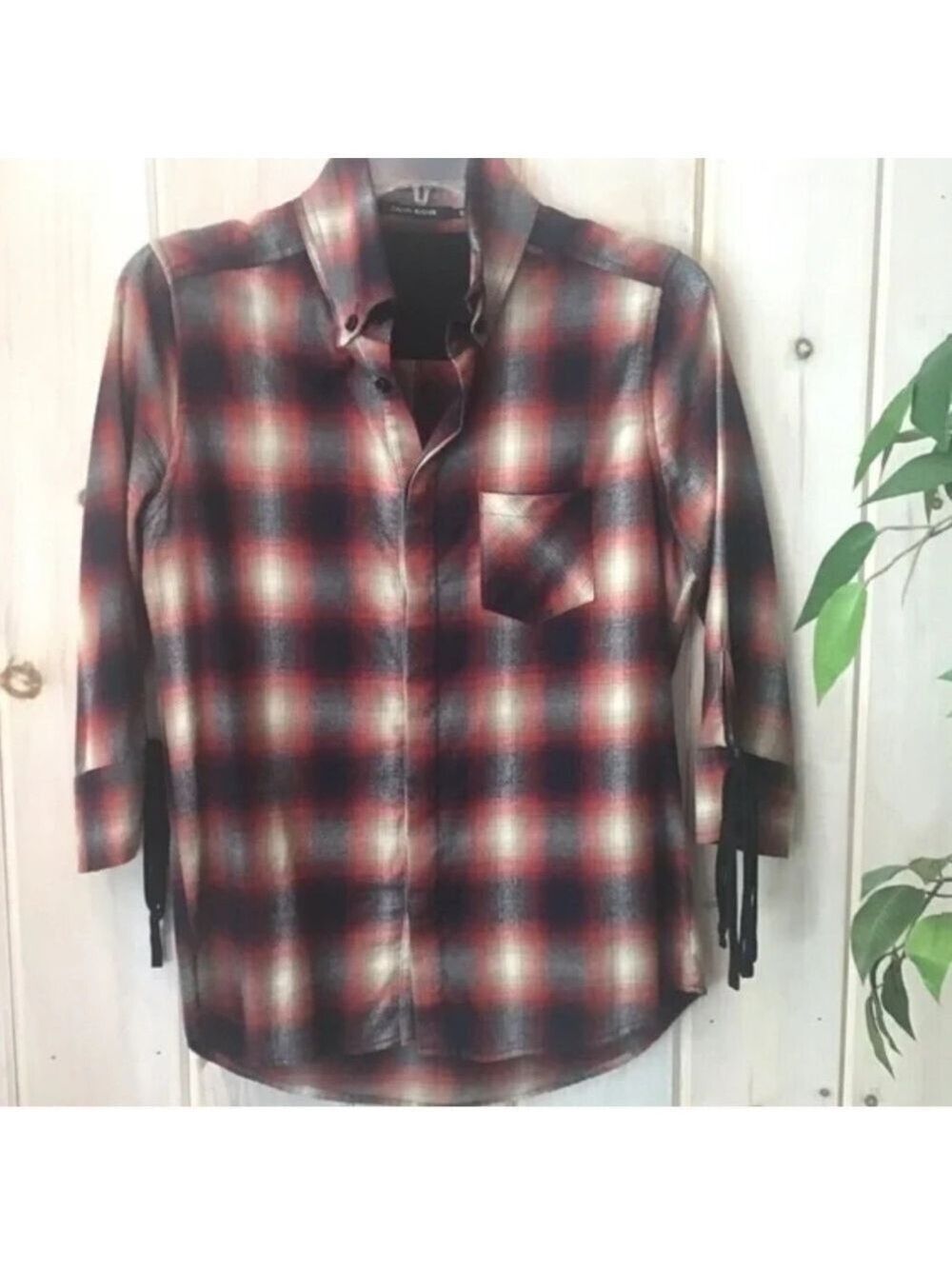 Calvin Rucker Flannel Shirt XS